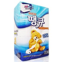 물에잘녹는 두루마리휴지 크린에스 땡큐 3겹 30롤 화장지 먼지없는 비데용 코스트코 홈쇼핑, 상세페이지 참조
