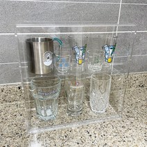 레고 피규어 컵 향수 굿즈 국내산 투명아크릴 여닫이진열장
