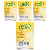트루레몬에이드 레모네이드 드링크 믹스 오리지널 10개입, 30g, 4개