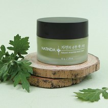 나틴다 자연 담은 순한 쑥크림 50g 저자극 진정 영양 탄력 보습크림