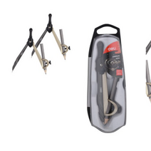 델리 연필 컴퍼스 골드 EG20402, 8개