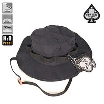 기타 스페이버 방수/발수/방풍 부니햇 (블랙) 사파리모자, 63cm