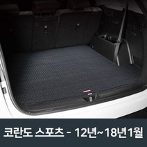[오너클랜] 자동차 트렁크 카매트 차량 매쉬 매트 코란도 스포츠