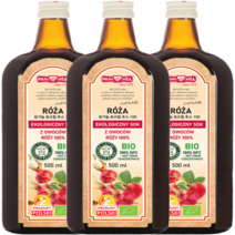 1979폴스카로자 유기농 로즈힙 퓨레 주스 원액 500ml, 3개