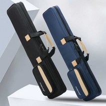대금케이스 숄더 크로스 두꺼운 산조 대금 가방 정악, 블루 7개입 팩 (75cm)