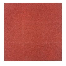 안전 고무 바닥 매트 스포츠 댄스 플라스틱 플레이트 벽돌 유치원 바닥 고무 체육관 놀이터 야외 충격 흡수 바닥 매트, 01.50502.0cm 레드 조각