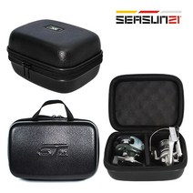 (소림피싱)릴 하드케이스 소형릴 대형릴 수납가방 가방 태클박스, 중형(22X18X13)cm