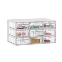 메모보관 변호사사무실 소형서랍장 B타입3x3 가죽공방 미니서랍 약정리함 블럭정리함 틈세수납 공구정리함