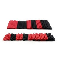 정션박스 케이블커넥터 배관연결 중간스위치 127pcs 164pcs 328pcs 530pcs 560pcs 21 열 수축 튜브 키트 모듬 폴리올레핀 절연 슬리브 와이어 케이블 8 크기, 127Black red