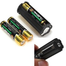 건전지 연결 원통형 3AAA 배터리 플라스틱 홀더 손전등 박스, {:선택:@상품선택:@}
