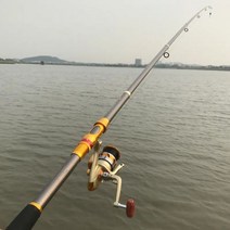 수초제거기 탄소 멀리 던지기 막대 잡기위한 단단한 극 거대한 물고기 텔레스코픽 여행 스피닝 보트로드 잉, 01 2.1 M