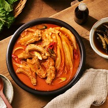 [심방골주부X더반찬] 한돈 등갈비김치찜(1100g), 1100g, 1개