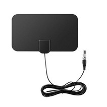 20DB 이득 HDTV 상자 디지털 TV 안테나 1080P 실내 공중 DVB-T/T2 VHF174-240mhz UHF470-862mhz 신호 수신기