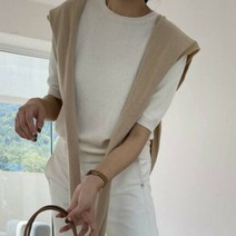 여성 어깨 페이크 니트 맘커플룩 코디 숄 가디건 가을 겨울 코디템 맘커플 30대 숄