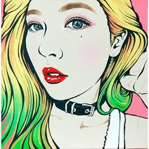 팝아트 아트팩토리 핸드메이드 팝아트 초상화 주문제작, 1