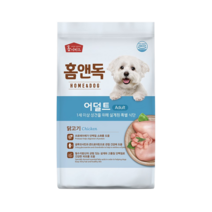 대한사료 홈앤독 어덜트 1.5kg 강아지사료 개사료 곰표사료, 1개