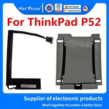 신제품 하드 드라이브 브래킷 캐디 HDD 디스크 케이블 레노버 씽크패드 P50 P51 P52 P53 P72 P73 모바일 워크 스테이션 SSD 케이블, 01 New original _ 06 P52 cabl