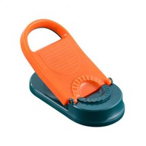 만두만드는기계 가정용 2-in-1 Dumpling Mould Manual Pressing Skin Baking Tool Portable Making Artifact Style, [14] D 2 in 1 Orange