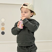 유니패밀리 아동용 베이직 후드티