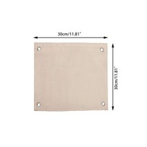 방염포방염천불티방지커버필름불연재캠핑방염포장갑시트지바베큐 화재 매트 피크닉 단열 패드 고온 안티 Sc, 01 30x30cm