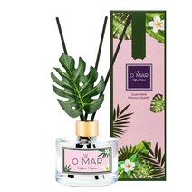 오마르 썸머디퓨져 200ml A(몬스테라)타입 모기기피향, 퓨어프리지아