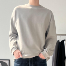 특양면 오버핏 데일리 긴팔티 라운드 맨투맨