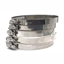 12mm 호스조임 중형 클램프_33-57 배관 스텐 고정밴드, 상세 참조