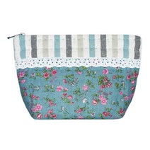 루비다이야 파우치1 만들기 퀼트 바느질키트 DIY 패키지, 1개, 803.플라워A블루