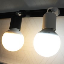 트랙용 모갈 레일 조명 전구소켓 심플 인테리어조명, 블랙, 40개