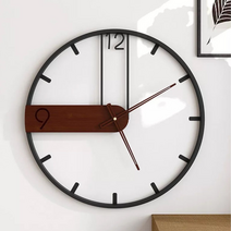 올라이브 우드포인트 벽시계, HC20019-2B