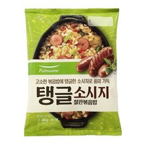 풀무원 탱글소시지 철판볶음밥 480G (보냉백/아이스박스中택1), 옵션1 - 보냉백포장 (보냉백+아이스팩)
