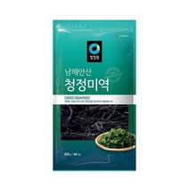 청정원 맛있는밑반찬 남해안산 청정 미역 80인분 맛있는 200g 돌답례품 냉국 간단한요리 간편식, 39개