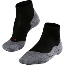 독일 팔케 러닝양말 Falke RU4 단목 블랙 믹스 3010, 42 - 43