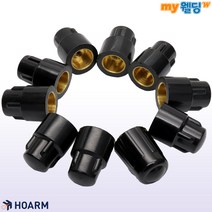 호암 알곤캡 500A 단캡 티그 TIG 알곤 용접 토치 부품 티그캡 숏캡 (10개입), 10개