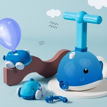 귀여운 고래풍선카 풍선달고달리는 자동차장난감 영유아선물 어린이집단체선물