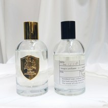 향기에반하다 향수용기 라운드 돔 100ml 공병 향수 스프레이 유리 클림프 글라스 퍼퓸 용기, 라운드돔 향수용기 100ml(골드)