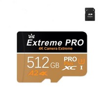 고속 미니 마이크로 TF/SD 카드 2TB 메모리 1TB 512GB 플래시 A2 128GB 휴대폰 및 샤오미, 512GB sd card