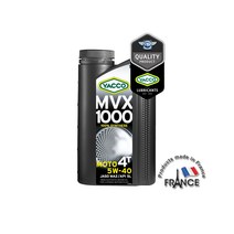 바이크엔진오일 MVX 1000 4T 5W40, 5W-40, 1개