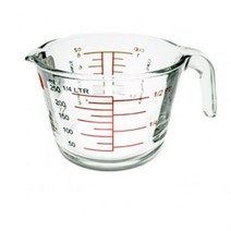 MCH187741[도매파워] 내열유리 계량컵 250ml, 1