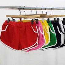 칼라 랍빠반바지)3부기장/돌핀팬츠/돌핀/컬러/나그랑