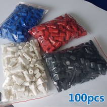 출퇴근기록기 얼굴인식 근태 지문 인식기 100pcs EAS 보안 Euroslot 후크 중지 잠금 다양 한 소매에 대 자, 08 7mm Red