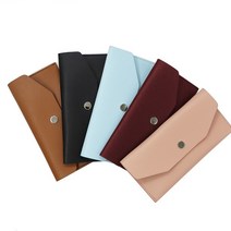 올곧음 용돈지갑 설날 명절 가죽 돈 봉투 고급스러운 상품권 선물지갑 새배돈 세배돈봉투, 핑크