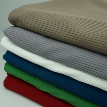 원단대장 폴리스판 골지 스판 니트 립 봄 가을 의류 시드니, 19번컬러(회색)