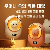 PYHO 우주비행사 USB 미니 휴대용 충전식 손난로 10000mAh 보조배터리 크리스마스 집들이 선물, 초록색
