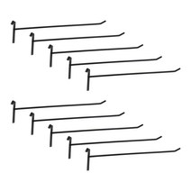DK인테리어 휀스망 일선후크x10EA, 30cm, 블랙