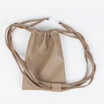 미니가방 베이지 단순한 디자인 여자 스마트폰 보관 미니백