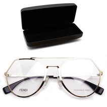 FENDI 펜디 FF0329 이탈리아산 스테인레스스틸 안경테 남녀공용 케이스포함