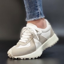 국산 독일군 스니커즈 4cm 키높이 운동화 여성 남성 미끄럼방지 슬랙스 신발