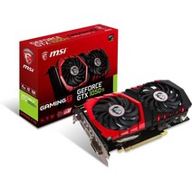 MSI 컴퓨터 비디오 그래픽 카드 지포스 GTX 1050 TI 게이밍 X 4G 4GB G