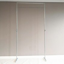 이믹스 행거1단 롱코트 드레스 롱패딩걸이 파이프 행거, 백관1100형(걸이형)